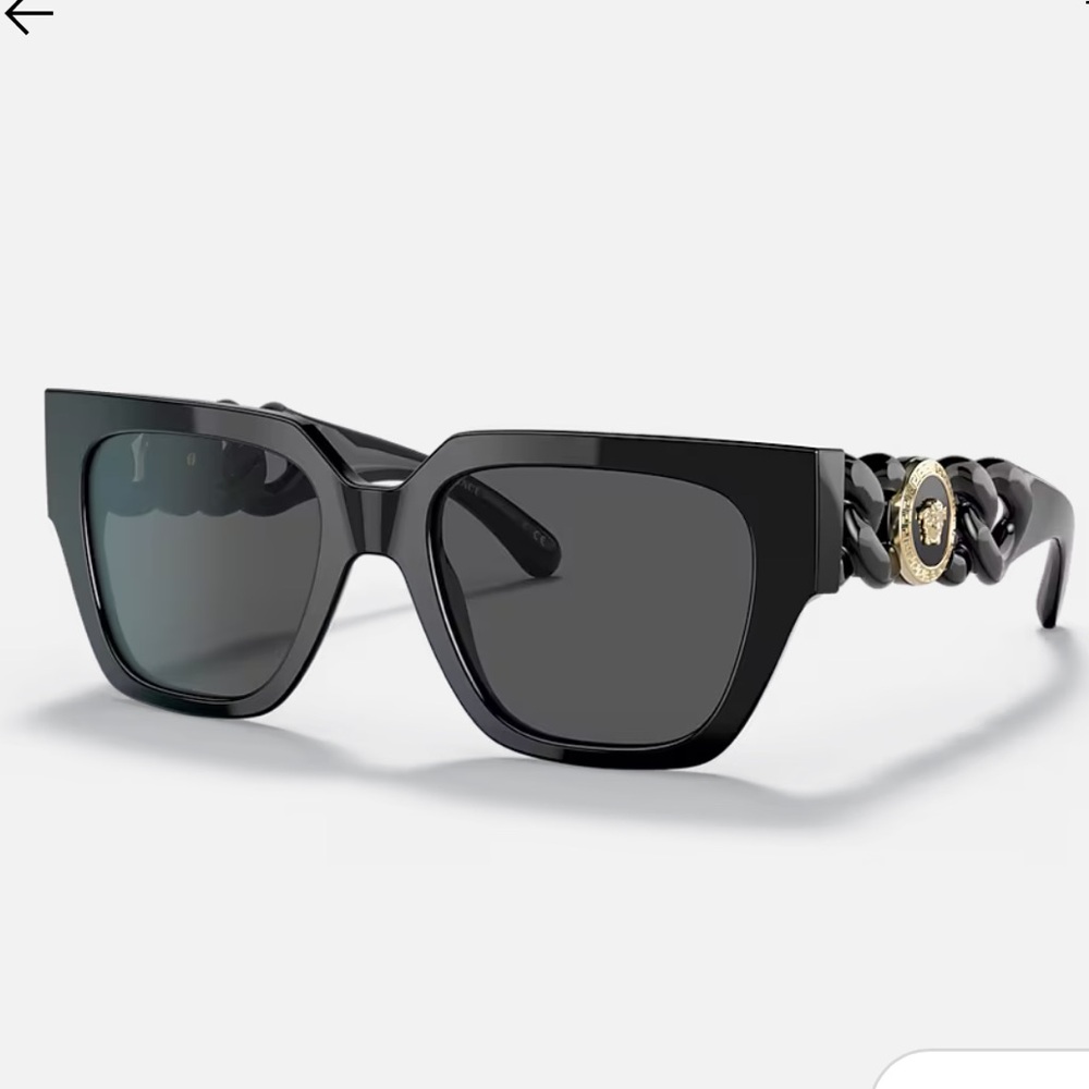 Versace VE 4409 Sunglasses with Gold Medallion